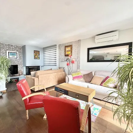 Villa Maison Lumineuse Avec Vue Mer, Montagne Et Sur Le Rocher De Roquebrune, Piscine Et Parking